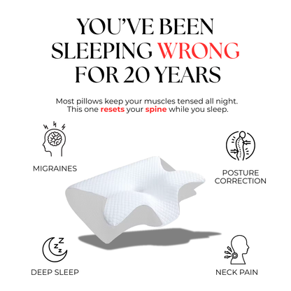 POSTURA MEMORY BUTTERFLY PILLOW